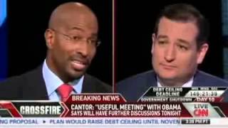 Let's watch Senator Ted Cruz debate an actual communist on CNN - Van Jones