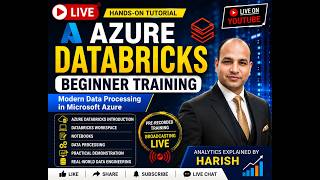 🔴 LIVE: Azure Databricks Beginner Training | Hands-On Tutorial