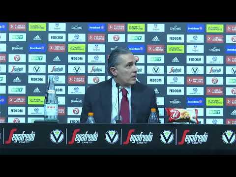 Turkish Airlines EuroLeague Round 25 Post-Game PressConference Virtus Segafredo Bologna - Baskonia