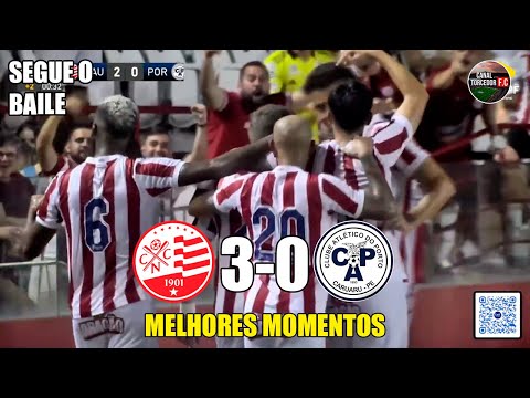 Náutico 3 x 0 Porto - Melhores Momentos - Pernambucano 2024
