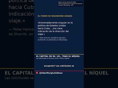 EE. UU. abre una rendija en el embargo: la licencia que acerca su capital al níquel de Cuba