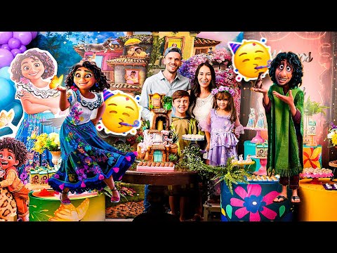 FESTA DE ANIVERSÁRIO TEMA ENCANTO MARCOS E LAURA - Família Brancoala