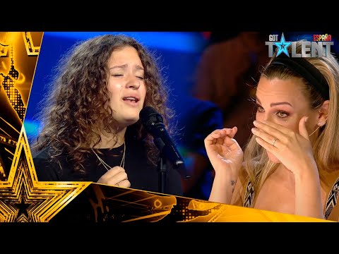Esta niña se lleva el Pase de Oro CANTANDO el PADRE NUESTRO | Audiciones 5 | Got Talent España 2021