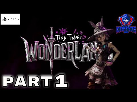 TINY TINA'S WONDERLANDS Walkthrough Gameplay Part 1 - INTRO (FULL GAME)