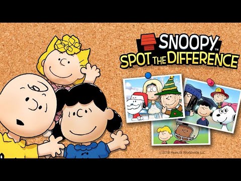 เกมส์จับผิดภาพสนูปปี้ - Snoopy Spot the Difference
