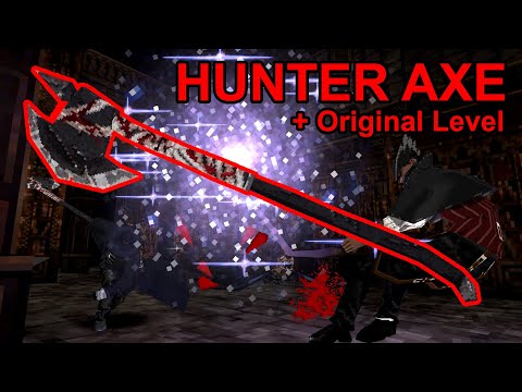 Bloodborne PS1 Demake: Hunter Axe + Hunter Tools