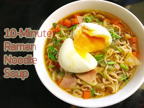 How to make 10-Minute Ramen Noodle Soup