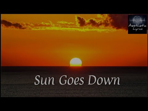 Uniq Poet X Bluesss X Symfamous | Sun Goes Down | Lyrics Video |