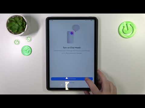 How to Enable / Disable Chat Head in Huawei MatePad 11.5?