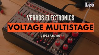 Video thumbnail for Verbos Electronics Voltage Multistage | 3 Tips & Functions by Synths with Leo