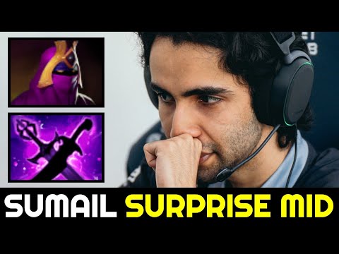 SUMAIL Surprise Mid Earth Spirit with Fast Veil of Discord Build 7.32d Dota 2