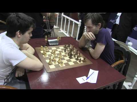 2013-02-15 GM Nepomniachtchii - GM Grischuk Aeroflot open Blitz