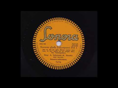 SONORA-ORKESTERN MED BARNKÖR - SONORAS GLADA JULPOTPURRI DEL 1