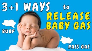 How to correctly burp a baby (asleep and awake) & how to release trapped gas if baby doesn’t burp