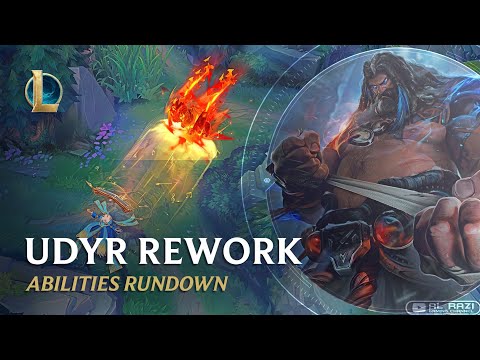 Udyr Rework | Abilities Rundown - League of Legends