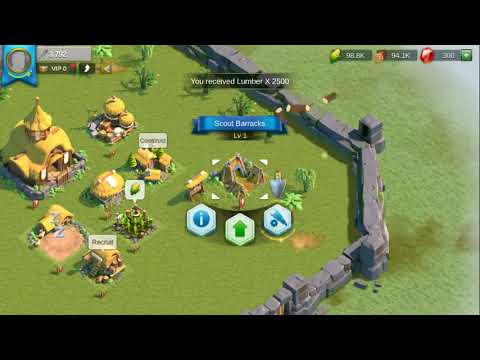 Rise Of Kingdom Private Eng tặng VIP16 + 300K Diamonds + 100K minutes speedup