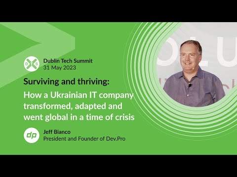 Jeff Bianco, President and Founder of Dev.Pro: How A Ukrainian IT Company Transformed & Went Global