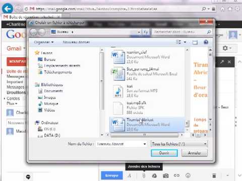 comment ouvrir piece jointe messagerie orange