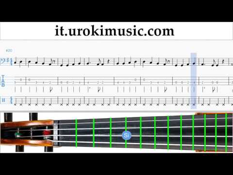 Lezioni di Violoncello Beethoven - Ode to Joy Tutorial Spartito Parte#2 um-b276