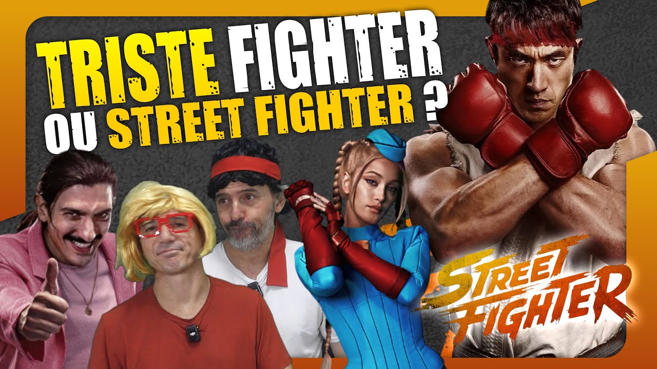 "TRISTE FIGHTER" ou  STREET FIGHTER? 😭 O NOVO TRAILER É TÃO FIEL QUE DEU MEDO! #streetfighter