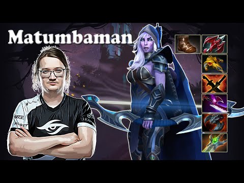 Matumbaman - Drow Ranger Safelane with Torontotokyo Ember Spirit | Dota 2 7.30d Gameplay