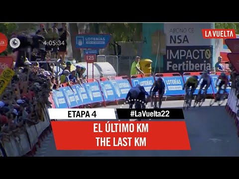 Flamme Rouge / Last Km - Stage 4 - La Vuelta 2023