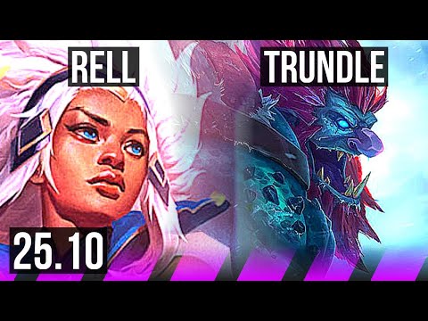 RELL & Jhin vs TRUNDLE & Draven (SUP) | 7/3/19 | NA Master | 25.10
