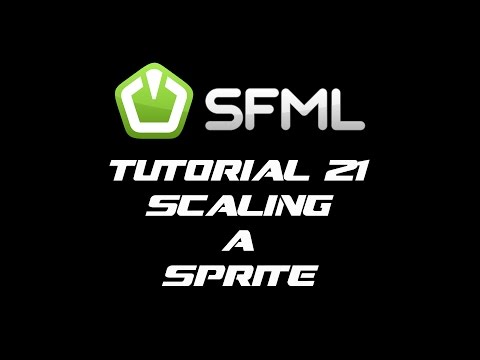 SFML 2 1 Tutorial 21 Scaling A Sprite