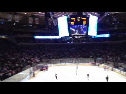 Marian Gaborik's game winning goal in OT New York Rangers vs Florida Panthers on 1/5/2012