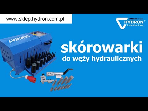 SAMWAY 51 ESC - ustawienie noży w skórowarce do węzy hydraulicznych