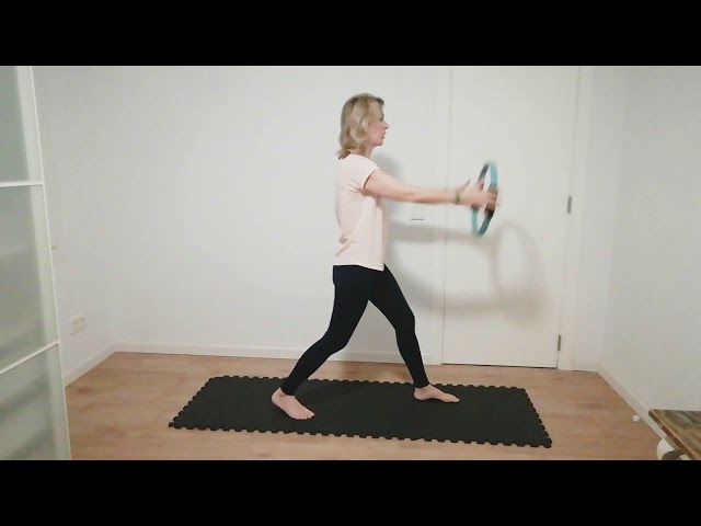 Vídeo relacionado con AMSLSIU Anillo de Pilates para Ejercicio de Cuerpo Completo, Círculo Mágico Fitness Ajuste Universal, Ligero y portátil, Premium, para Entrenamiento físico, Negro