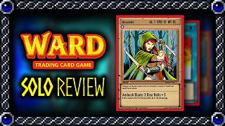 AzureDeath | Solo Board Gaming - Ward: Trading Card Game video thumbnail