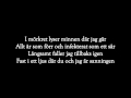 Nomy - När Stadens Lampor Brunnit Ut w/lyrics 