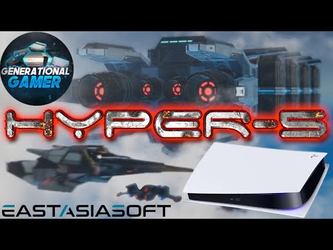 Hyper-5, a new Shoot'em Up for PS5 Gameplay - No Commentary