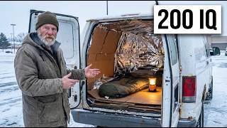 The $20 Sleep Setup That Keeps Homeless Van Dwellers Warm All Winter