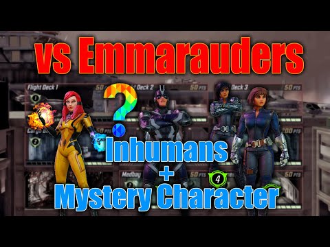 THIS GUY MAKES INHUMANS SO GOOD | VS EMMA AND MARAUDERS | ALLIANCE WARS | MARVEL STRIKE FORCE | MSF