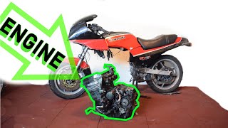 HOW TO remove a MOTORCYCLE ENGINE