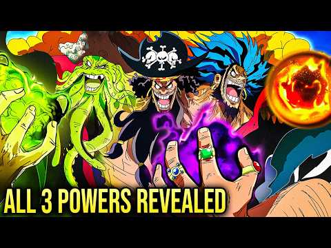 Blackbeard’s TRUE Identity & 3 Devil Fruit Powers REVEALED - Davy D. Jones & Xebec's Son Explained