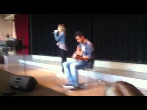 Jeske Pfundt en Juma Iking op NSG Open Podium 2013