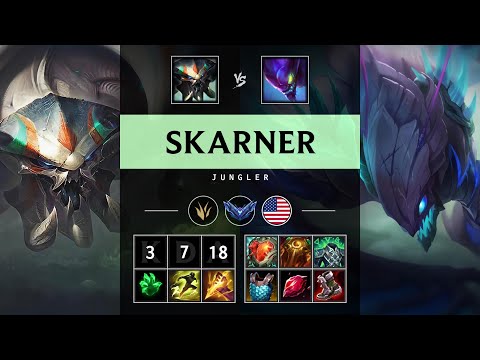 Skarner Jungle vs Kha'Zix - NA Diamond Patch 25.13