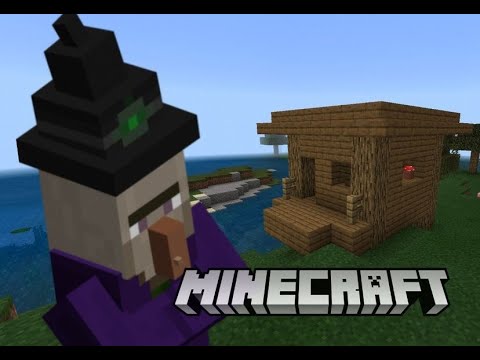 McFishPotato - Transforming a Witch Hut in Minecraft! Witch Hut makeover!