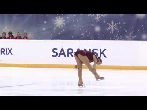 2016 ISU Junior Grand Prix - Saransk - Ladies Free Skate - Chiara CALDERONE ITA