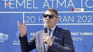 400 Kişilik Erkek Öğrenci Yurdu İçin Temel Atıldı