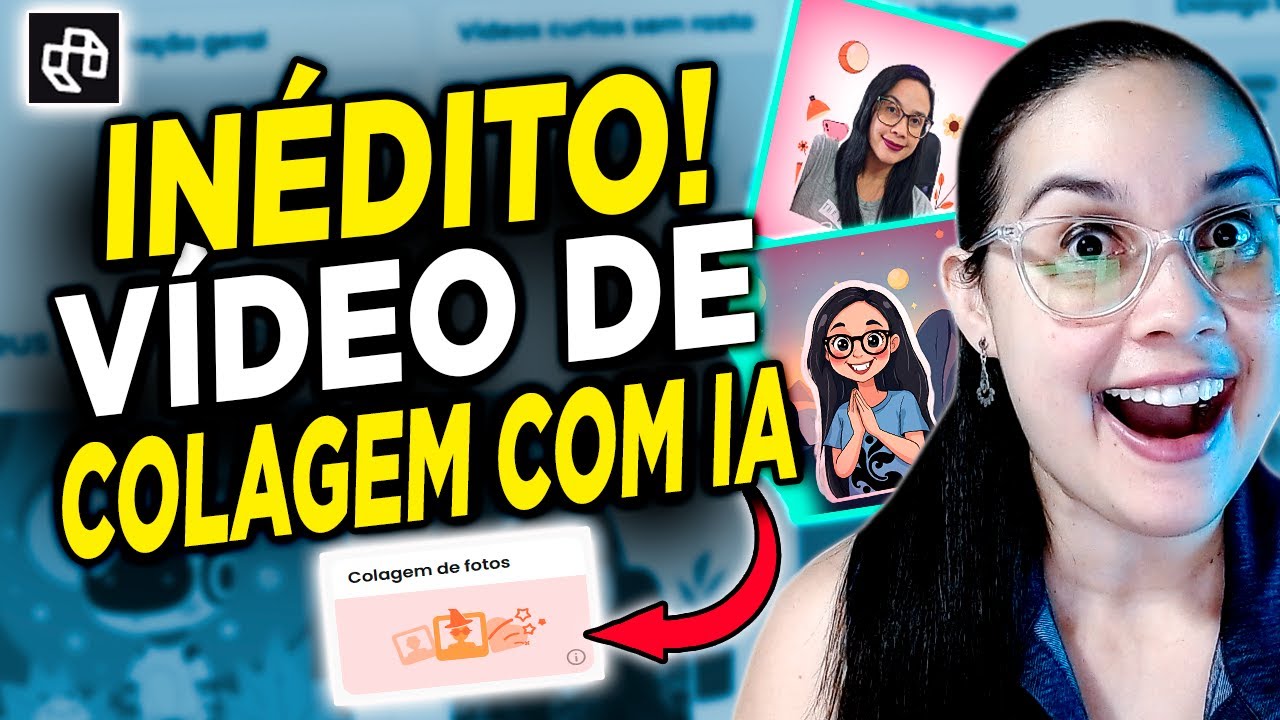 💎 Como Fazer VÍDEO COM IA de COLAGEM de FOTOS em SEGUNDOS
