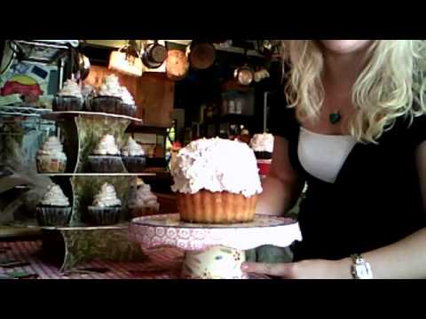 Edible Giant cupcake cakes