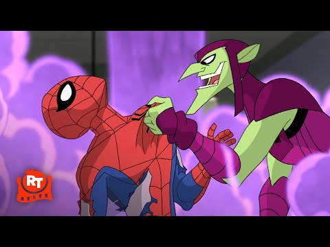 スペクタキュラー・スパイダーマン - グリーン・ゴブリン、スパイダーマンを襲う (S2E13) | Movieclips (The Spectacular Spider-Man - Green Goblin Attacks Spider-Man (S2E13) | Movieclips)