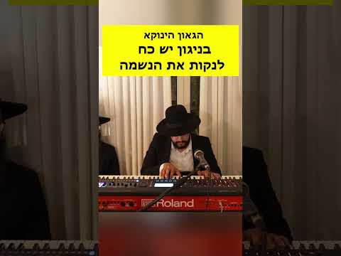 בניגון יש כח לנקות את הנשמה - הגאון הינוקא