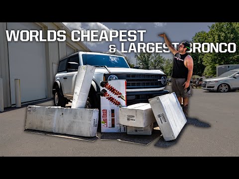 Unboxing My Bronco's 7'' LIFT KIT...*ITS HUGE*