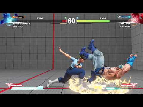 STREET FIGHTER V rage quit