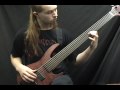 Obscura Anticosmic Overload on bass guitar 